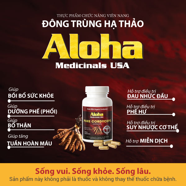 Đông Trùng Hạ Thảo ALOHA - Phana Pharma
