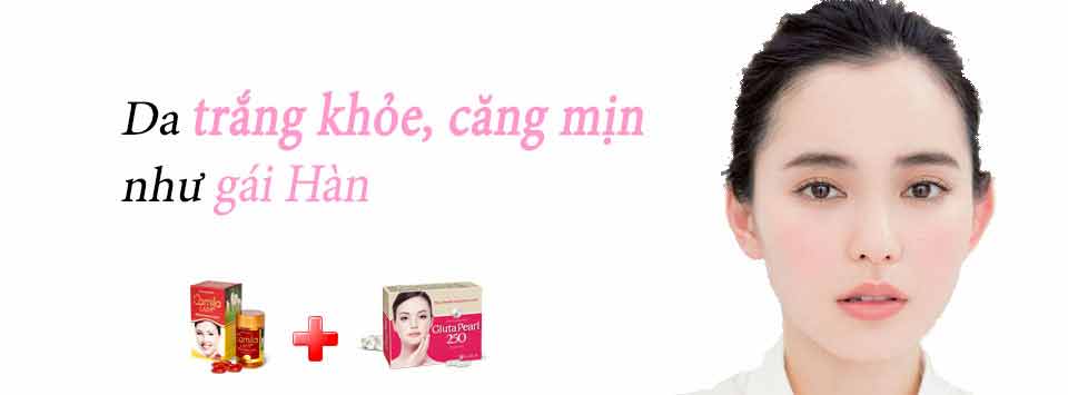 Sở hữu làn da căng mịn, trắng khỏe cùng Camila Lady, Gluta Pearl 